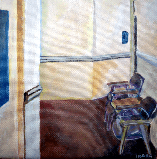 Yukio Kevin Iraha's interior series. Chairs. Hallways. Calmness.  